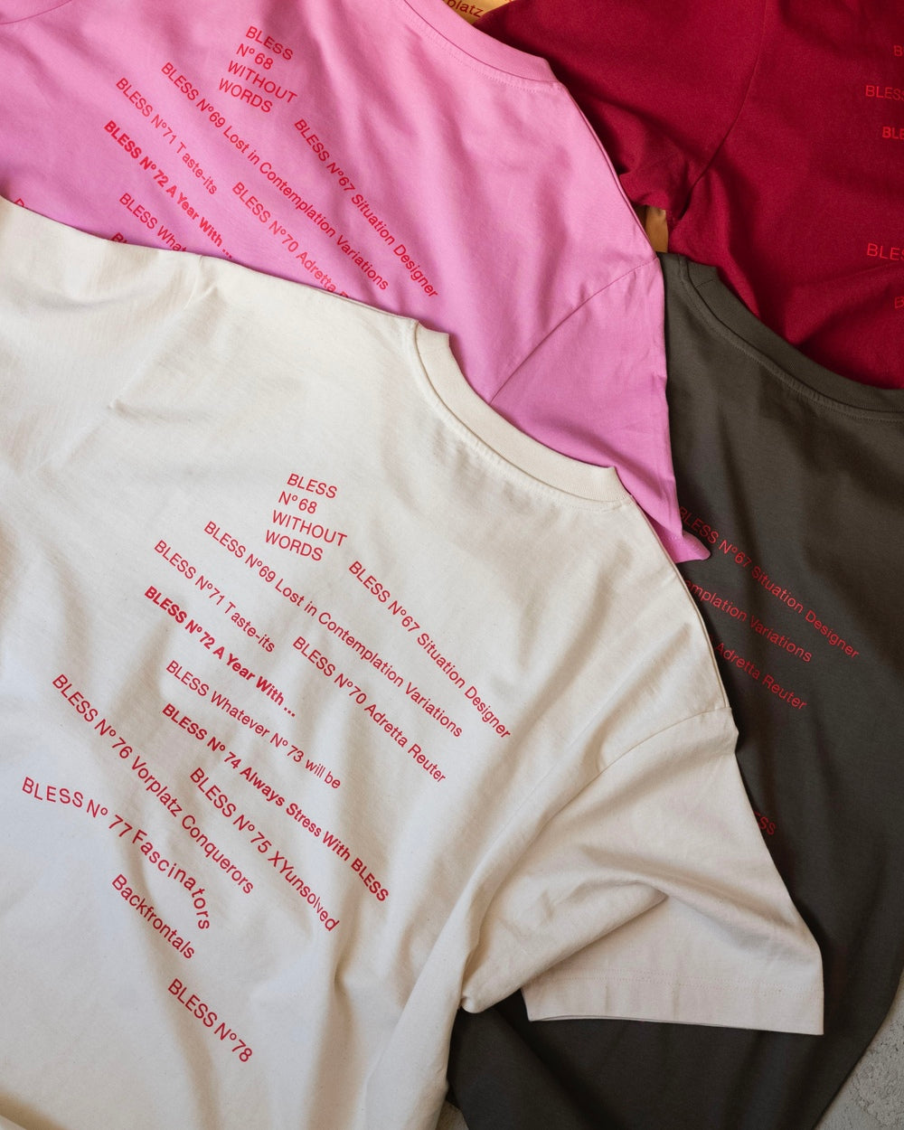 BLESS N° ハンカチ Tシャツ いつものTシャツがBLESSだったら── | cliché