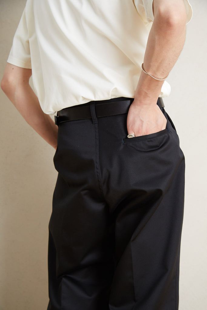EX WIDE TROUSERS 〔NAVY〕