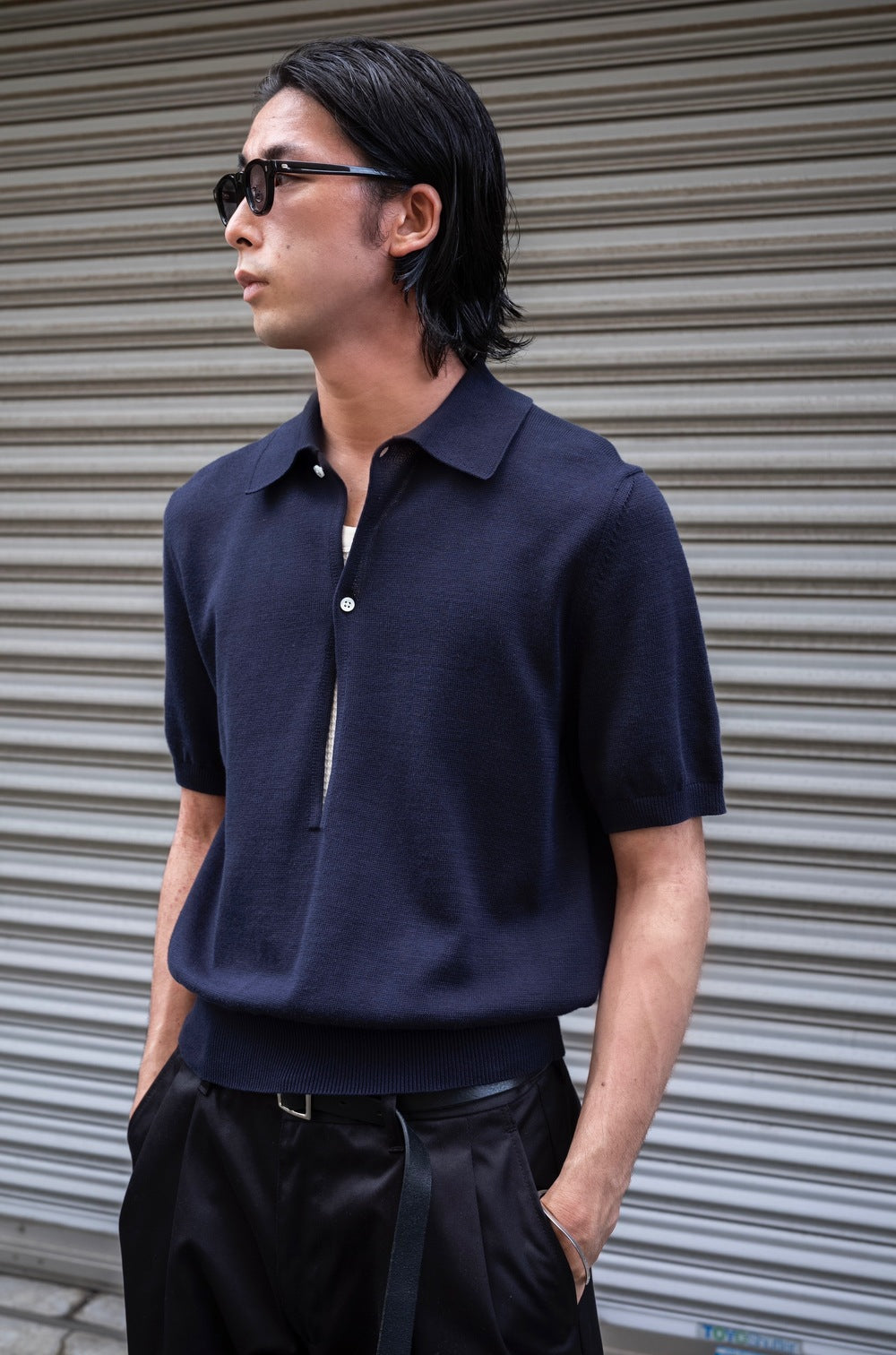 【anuke】Deep Skipper Shirts anuke Deep Skipper Shirts（シャツ／ブラウス）｜BOICE FROM