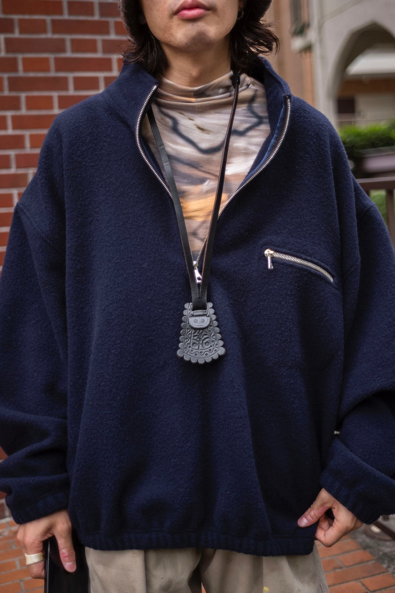 KEYHOLDER NECKLACE TRAPEZE CURLS | cliché