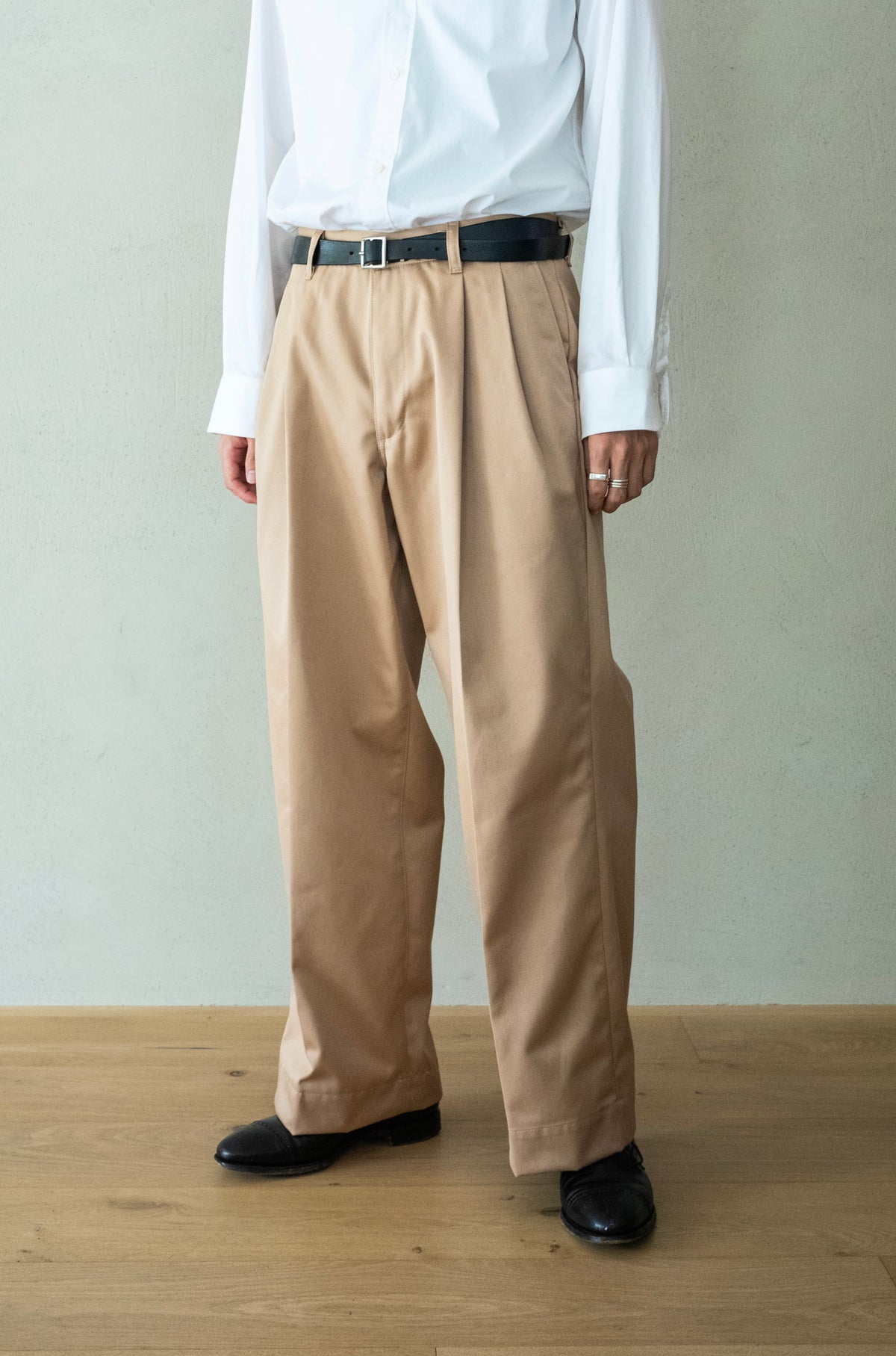 EX WIDE TROUSERS 〔NEW BEIGE〕 | cliché