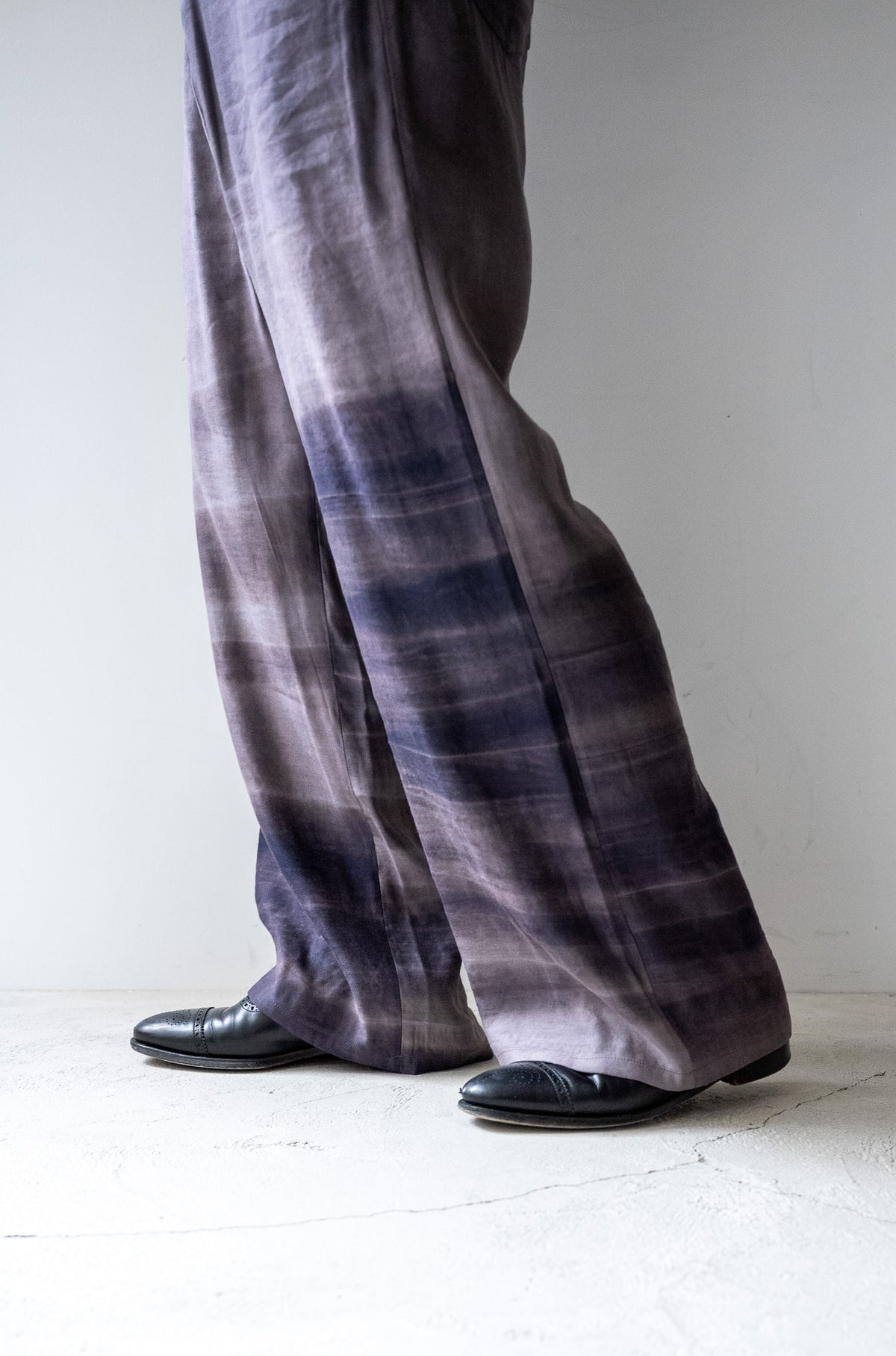 GATHERED WAIST WIDE PANTS | cliché