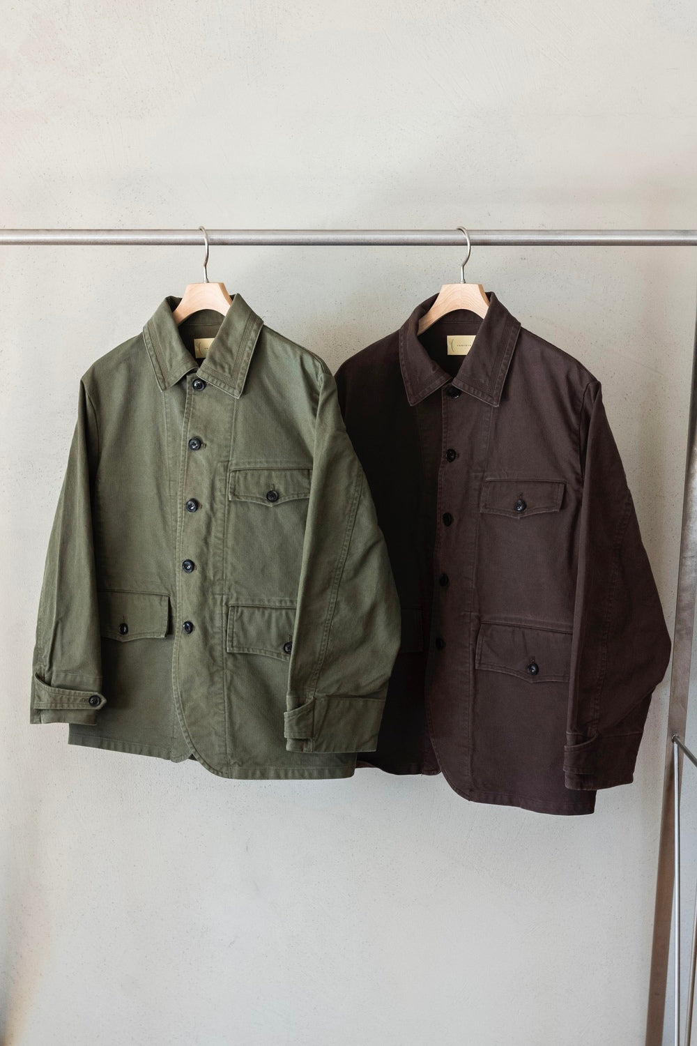 Hunting Jacket チャコール Whipcord Hunting Jacket | cliché