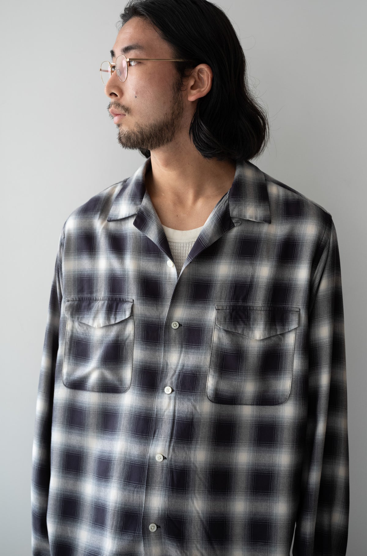 新品 26SS CANTATE LAZY LUXE RAYON SHIRT 48 Lazy Luxe Rayon Shirt | cliché