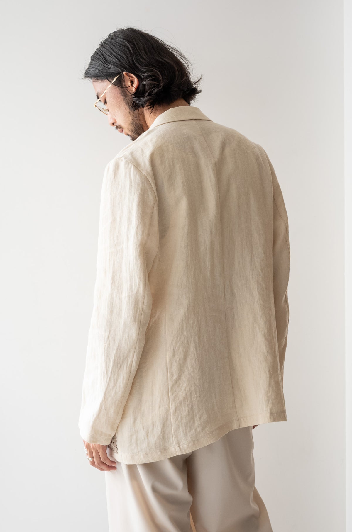 CCGS06UNI B〈HEMP PLAIN WEAVE JACKET〉 | cliché