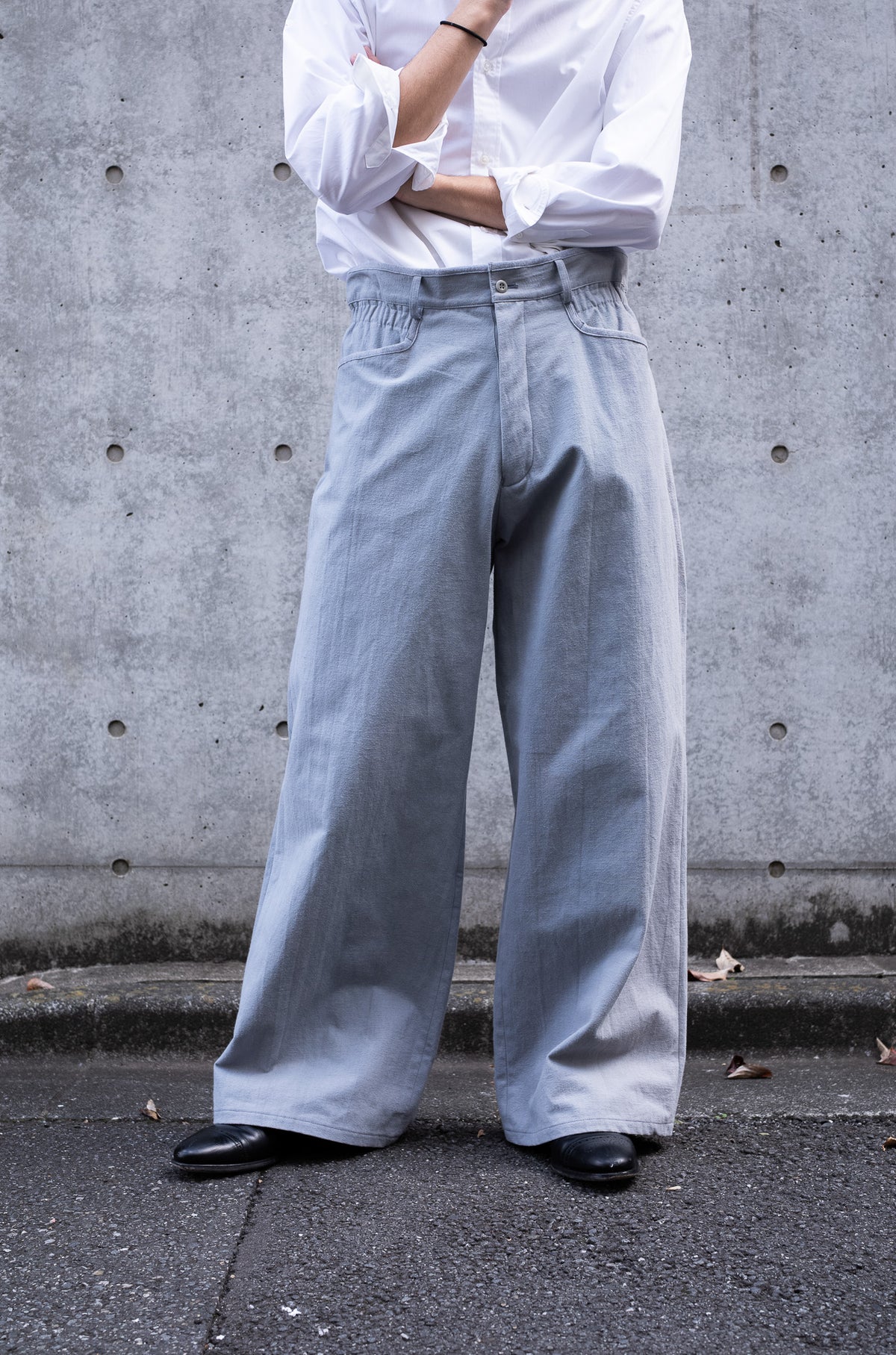 GATHERED WAIST PANTS | cliché