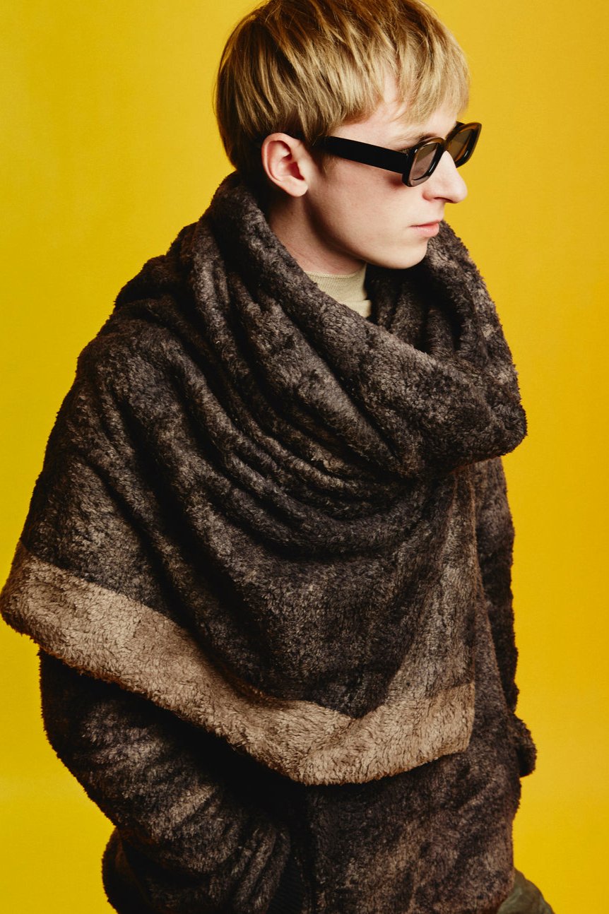 m's braque ロングスヌード m's braque(エムズブラック) ⁄ 23AW