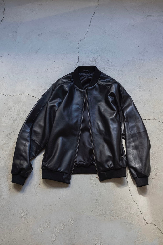 〔EXCLUSIVE〕LEATHER TRACK JACKET