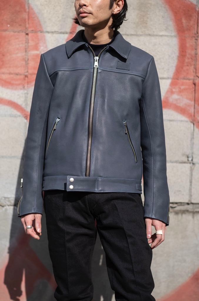 Wild Reverse Single Leather Jacket
