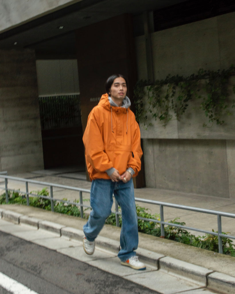 PWA POLYVALENT ANORAK - TANGERINE-