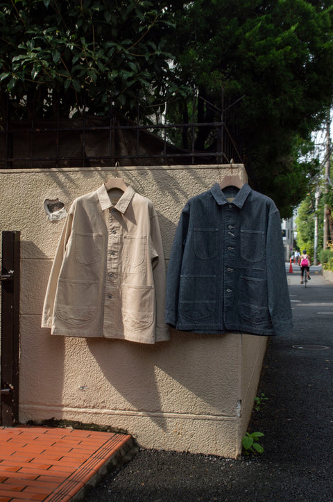 cantáte ダックス カバーオール 46 80ozコットン逆目ツイル カバーオール（1567VK04