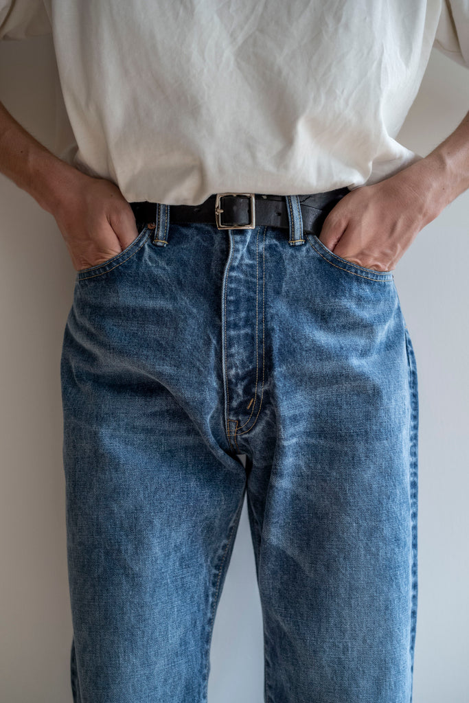 cantate denim flare trousers exclusive - デニム/ジーンズ