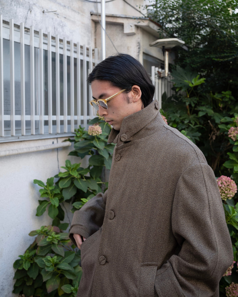 時間が滲む服。