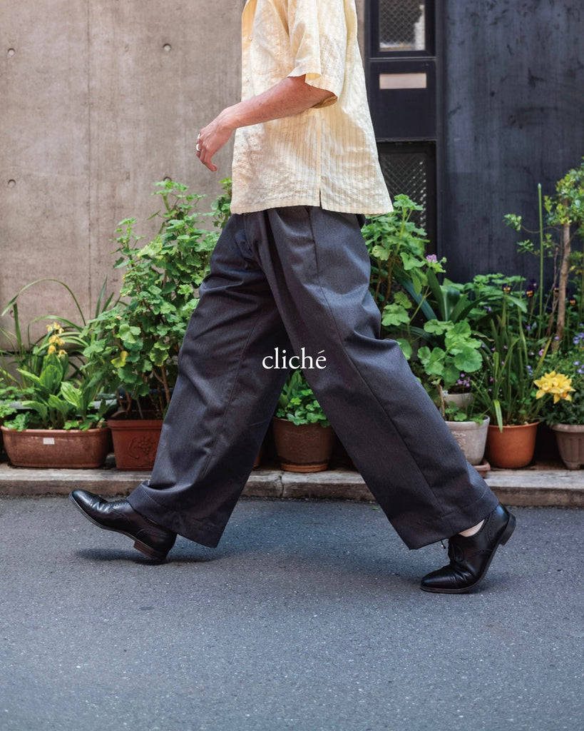お待たせしました。clichéの“定番”が再入荷