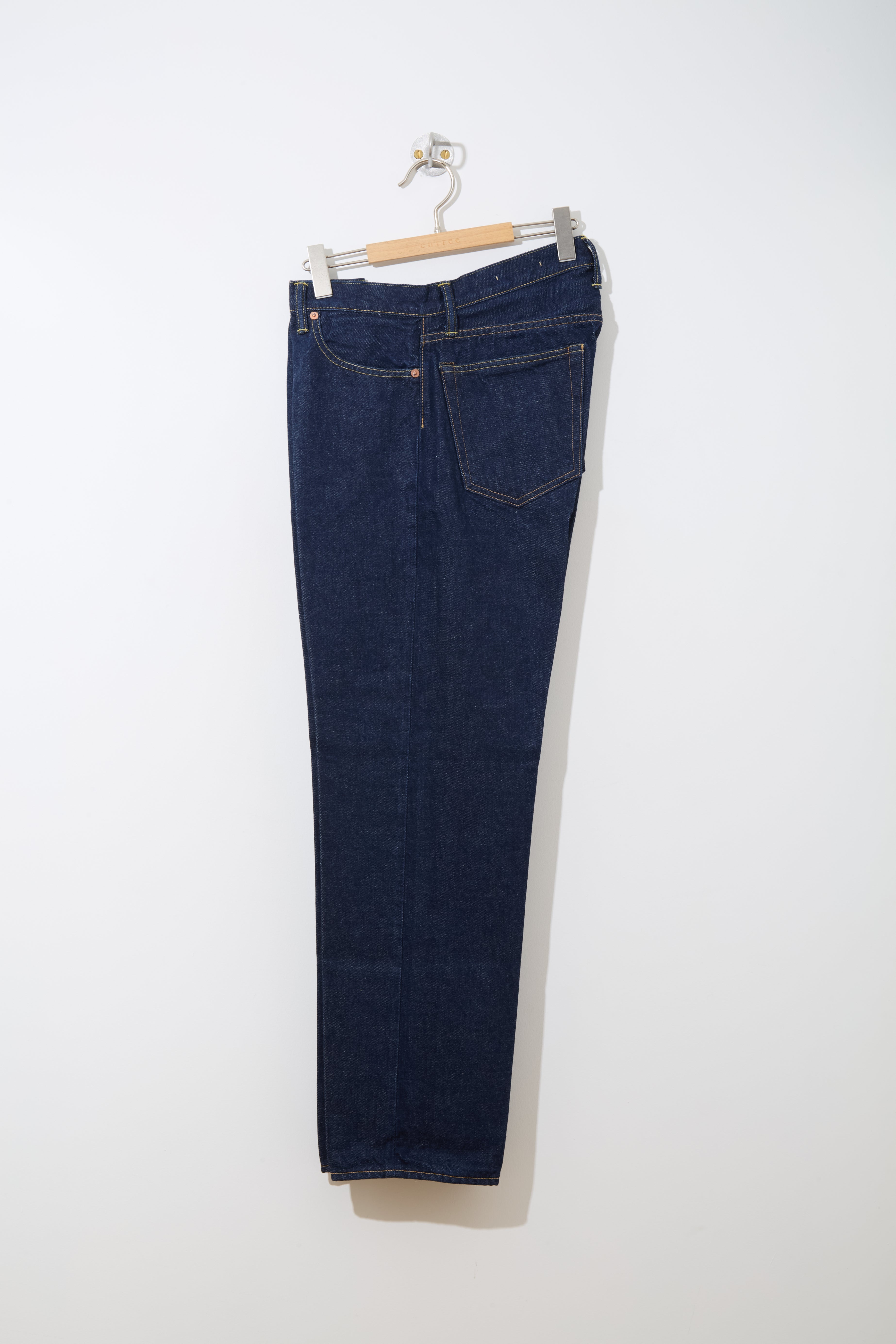 Denim Tapered Trousers 〔INDIGO〕