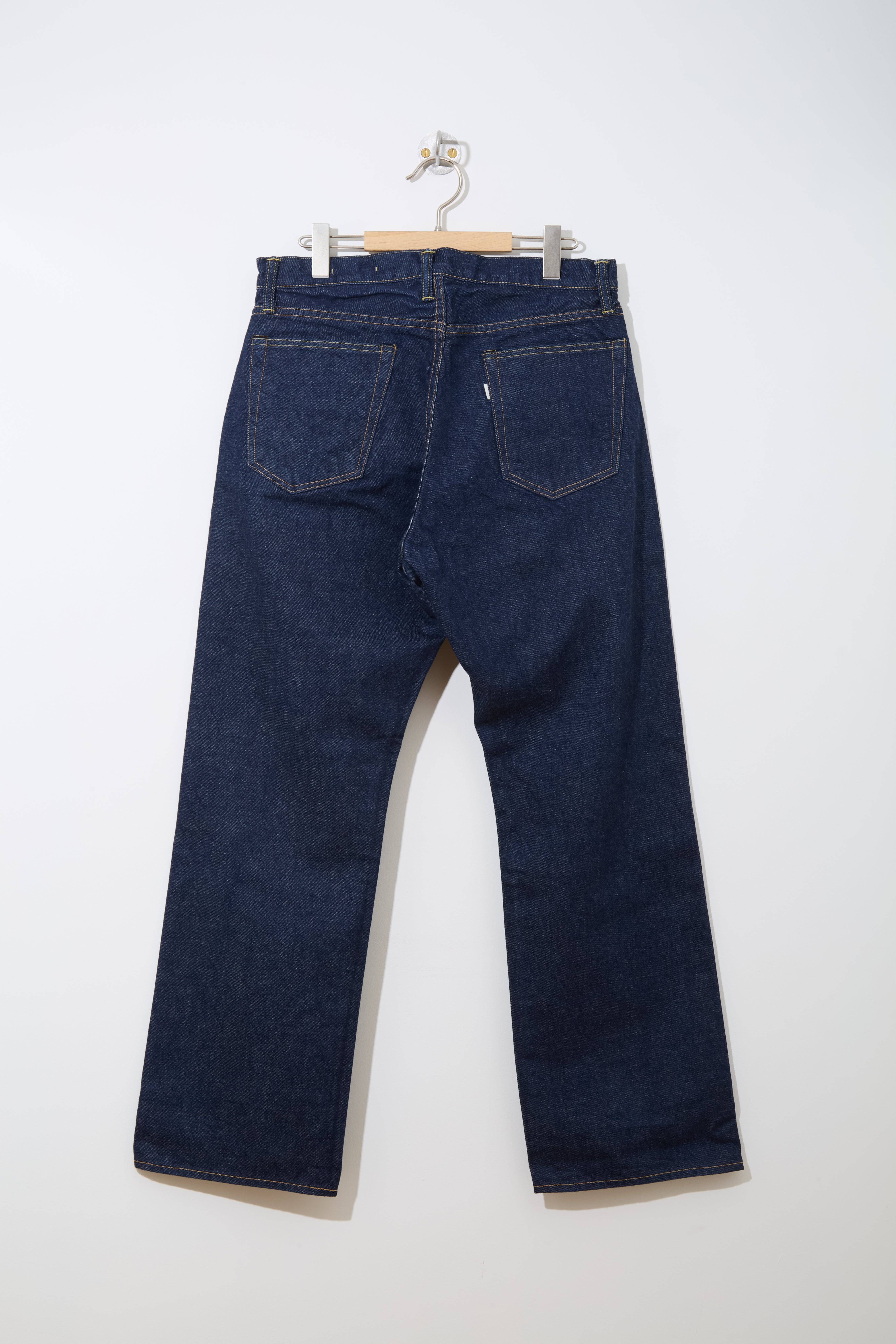Denim Flare Trousers 〔INDIGO〕