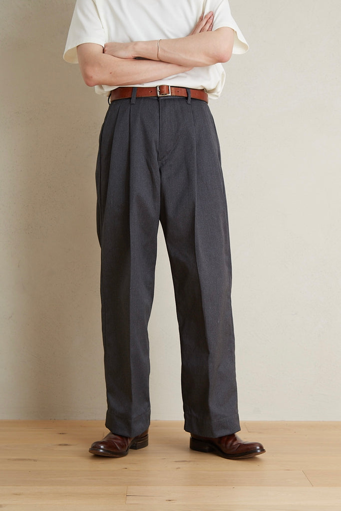 EX WIDE TROUSERS 〔GRAY〕