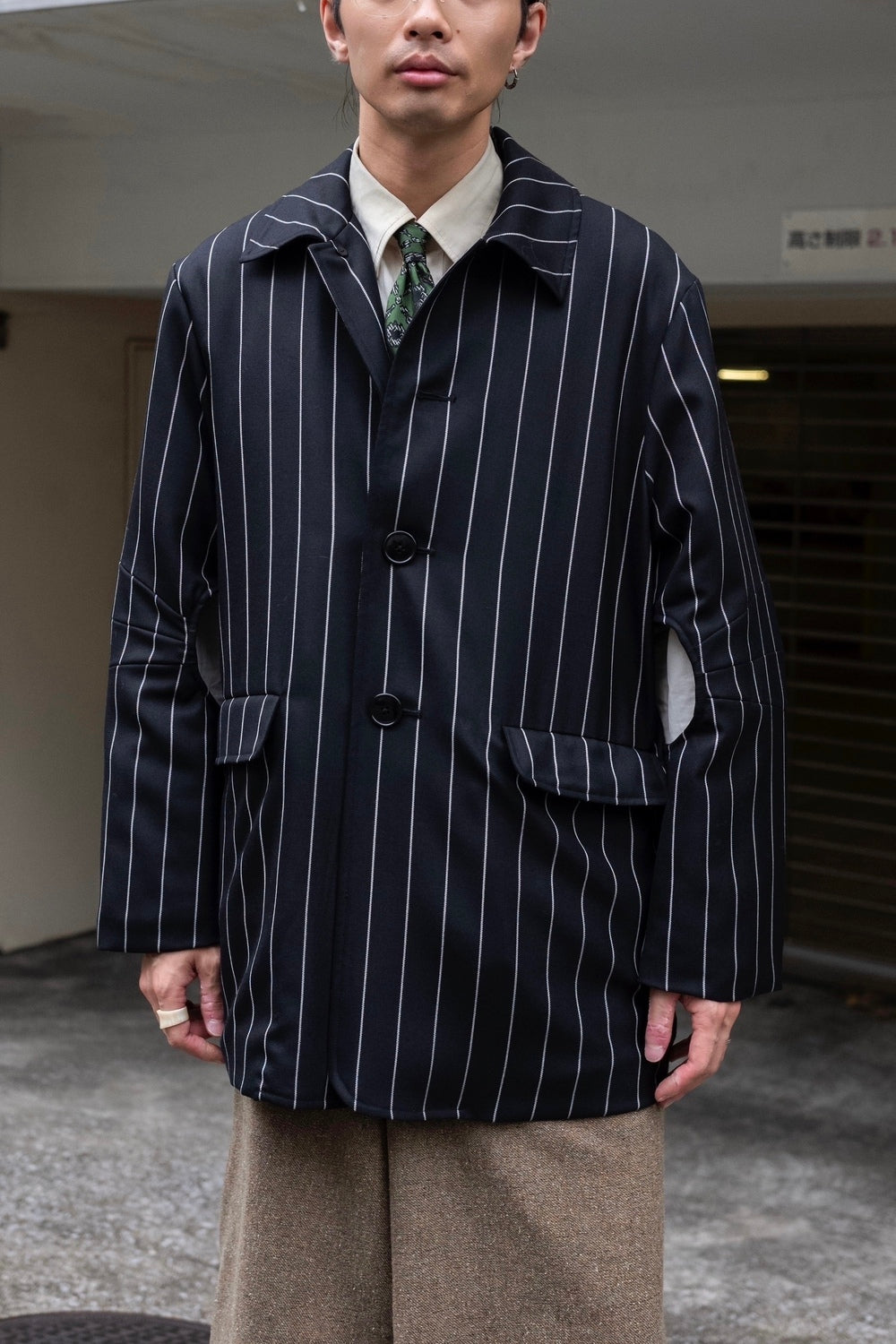 ジャケット・アウター 24AW CLASS CCEA15UNI B STRIPE COVERALL IMG_3319_e386b095-4ced-4eee-