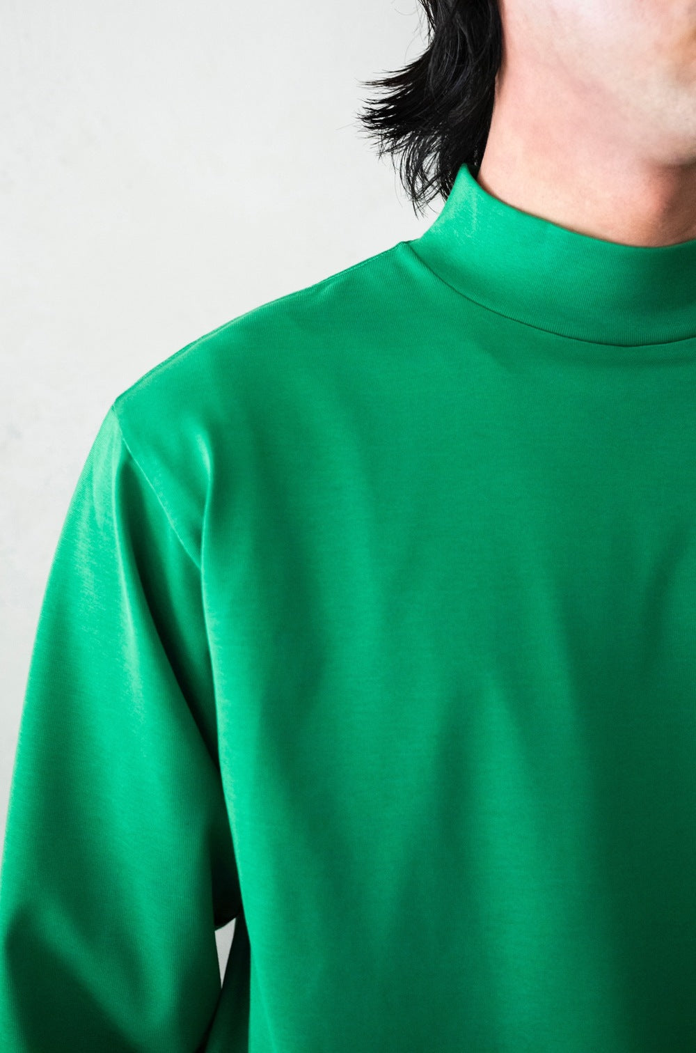 Mock Neck L/S Shirt | cliché