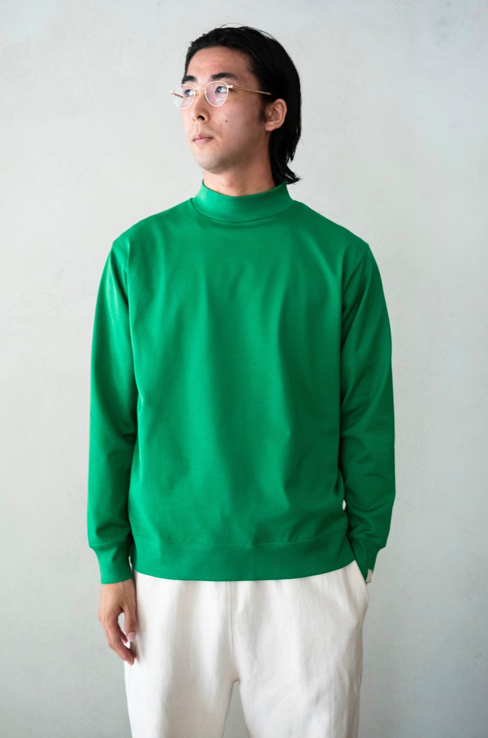 Mock Neck L/S Shirt | cliché