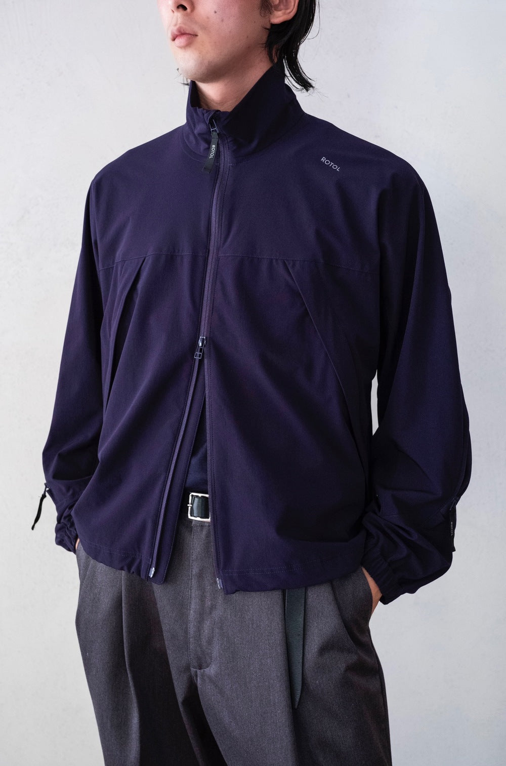 トップス ROTOL 22SS TWIST L/S TEE BLACK 3 ROTOL(ロトル)/ CROSS MESH TEE 