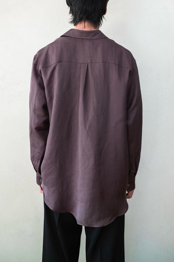 TWILL OVERSIZED SKIPPER SHIRT