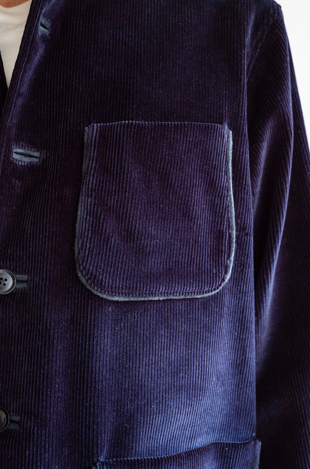 Corduroy Forestiere Jacket〔NAVY〕