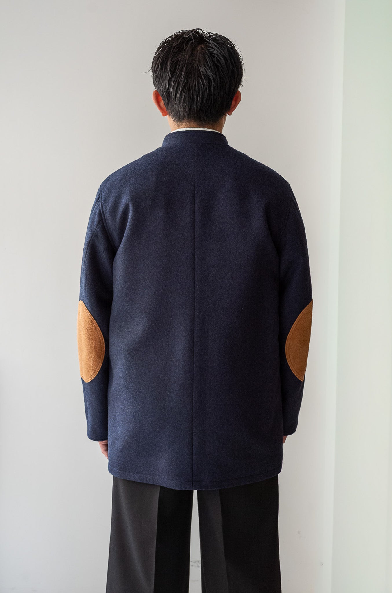 Wool Flannel Forestiere Jacket 〔NAVY〕