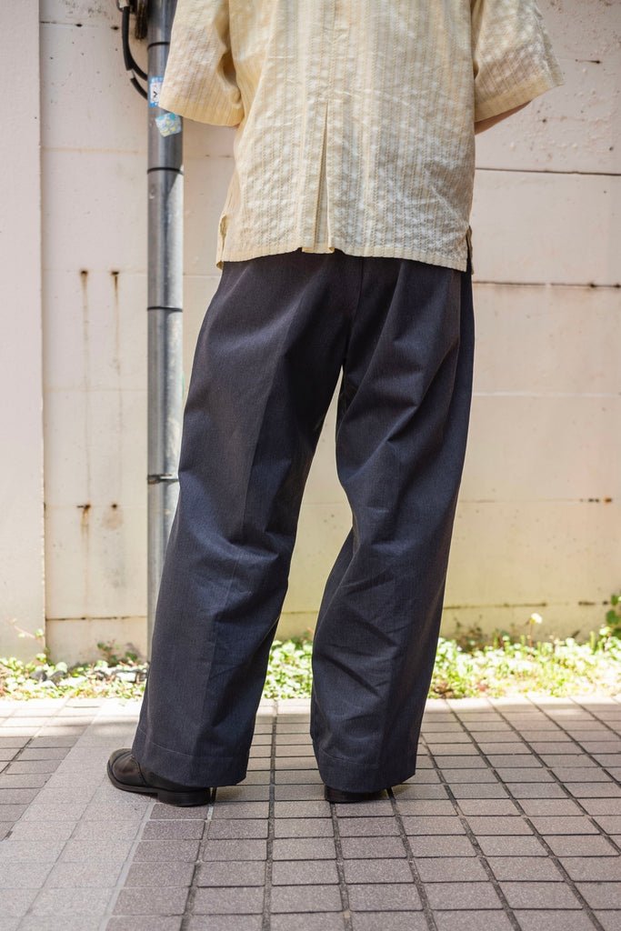 EX WIDE TROUSERS [GRAY]
