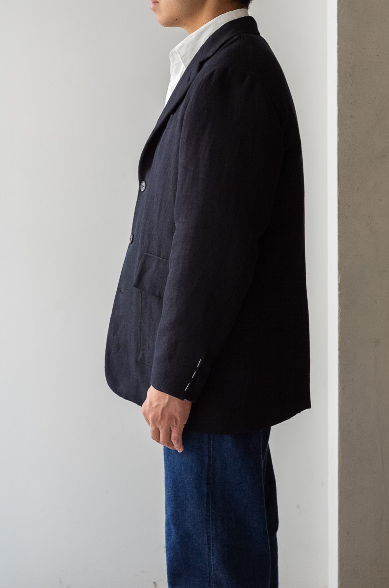 C/Li Double Cloth Directors Jacket〔NOIR〕