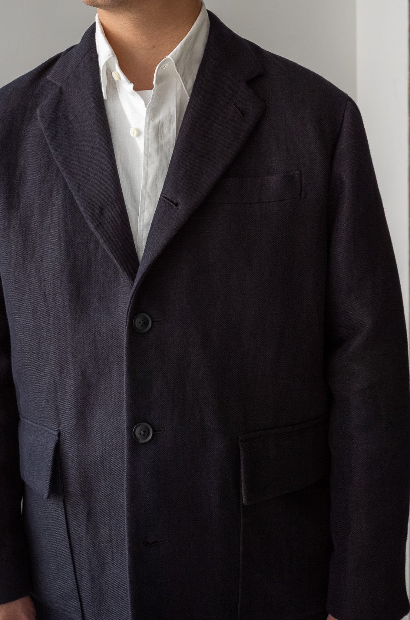 C/Li Double Cloth Directors Jacket〔NOIR〕