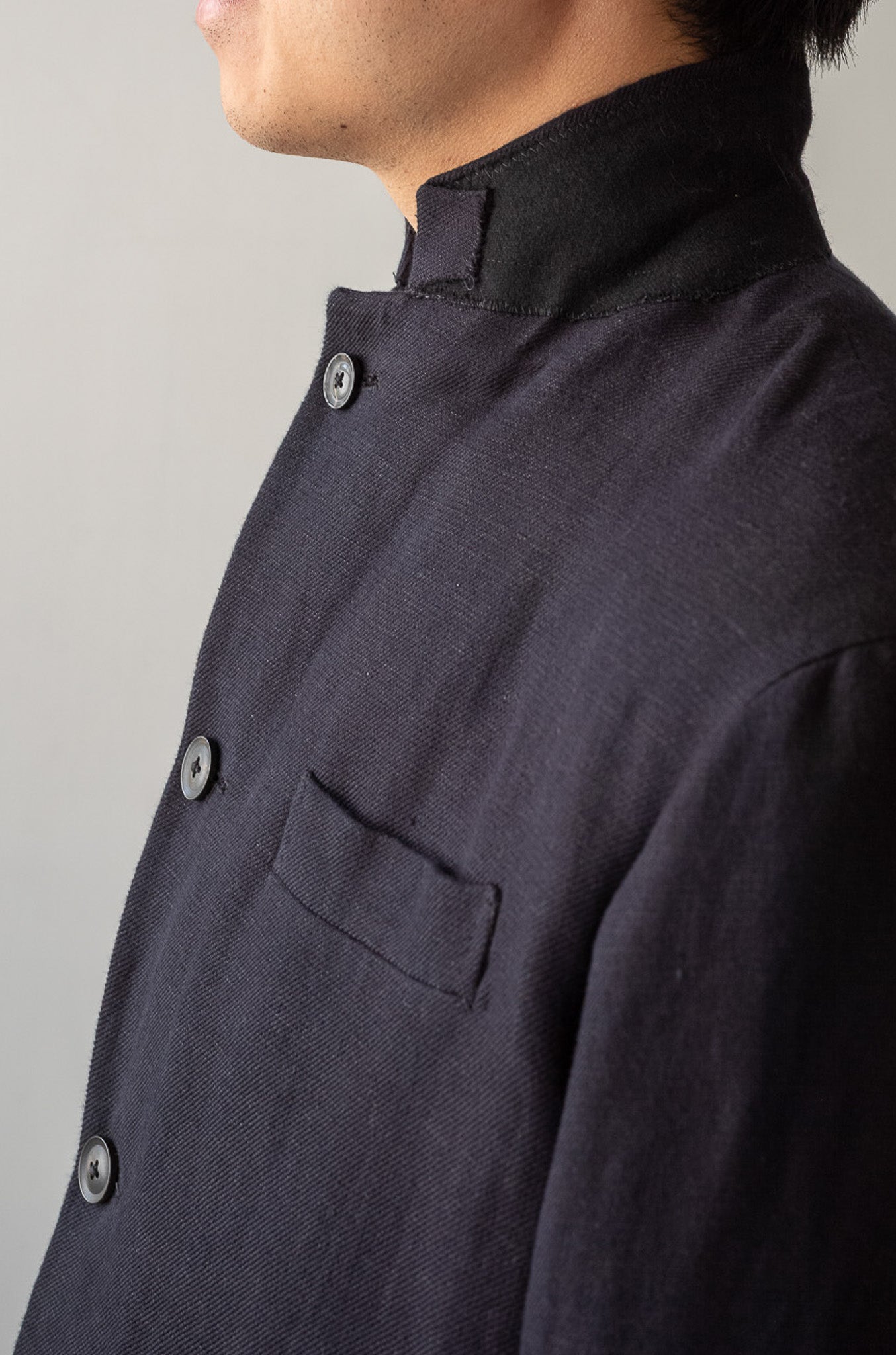 C/Li Double Cloth Directors Jacket〔NOIR〕