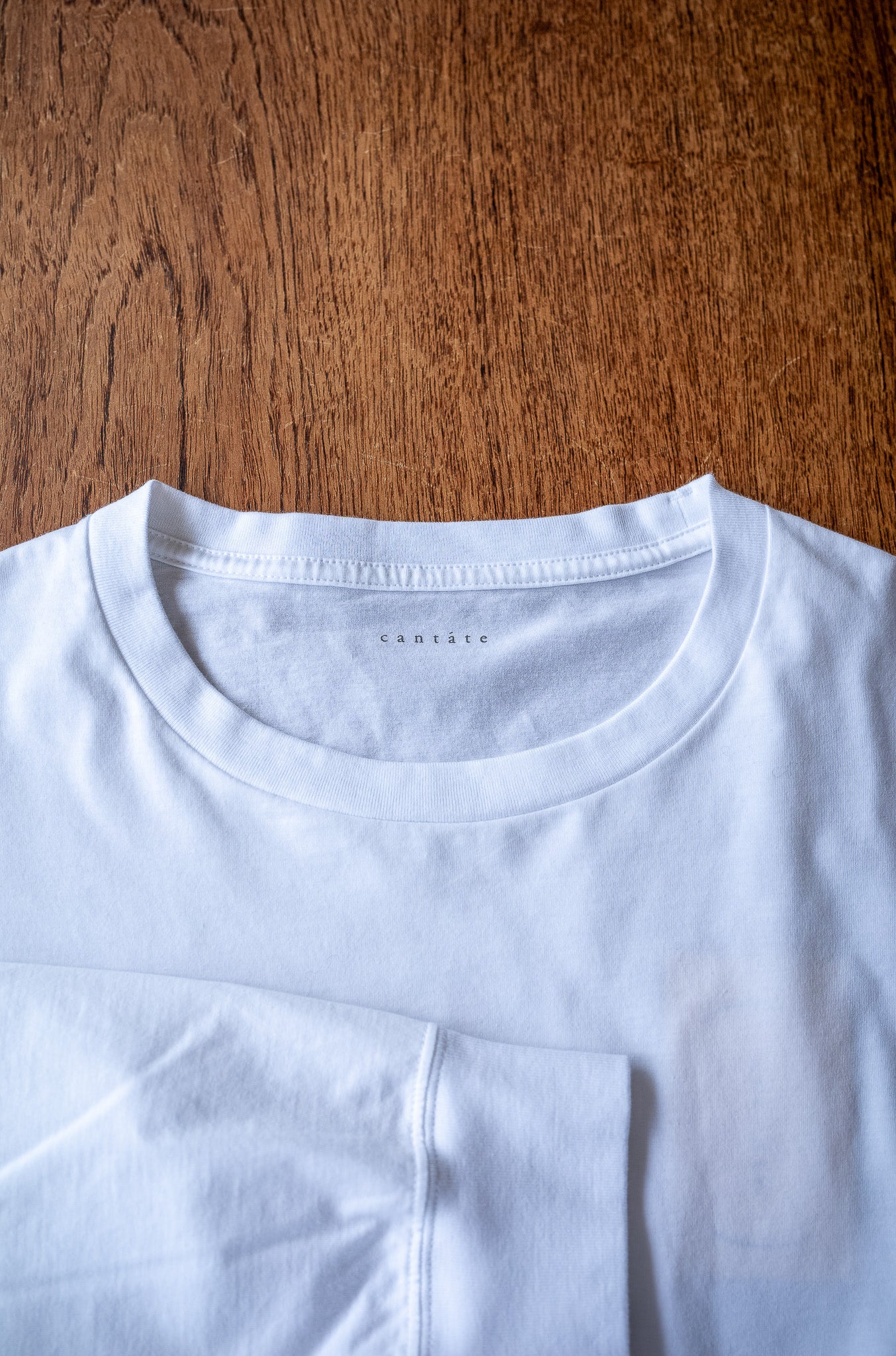 Essential L/S Tee 〔WHITE〕