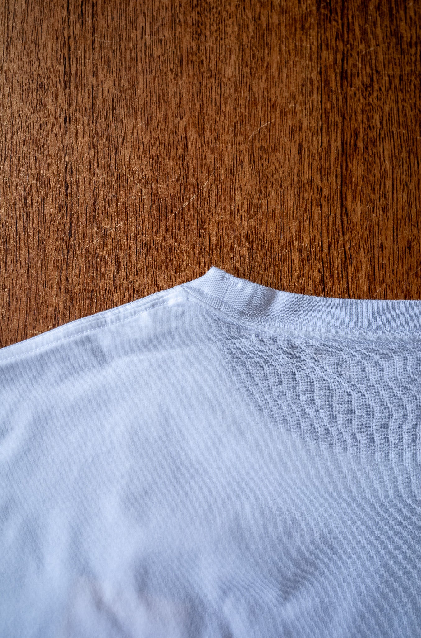 Essential L/S Tee 〔WHITE〕