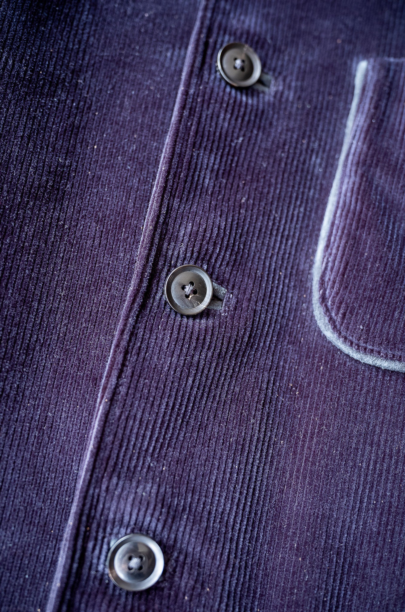 Corduroy Forestiere Jacket〔NAVY〕