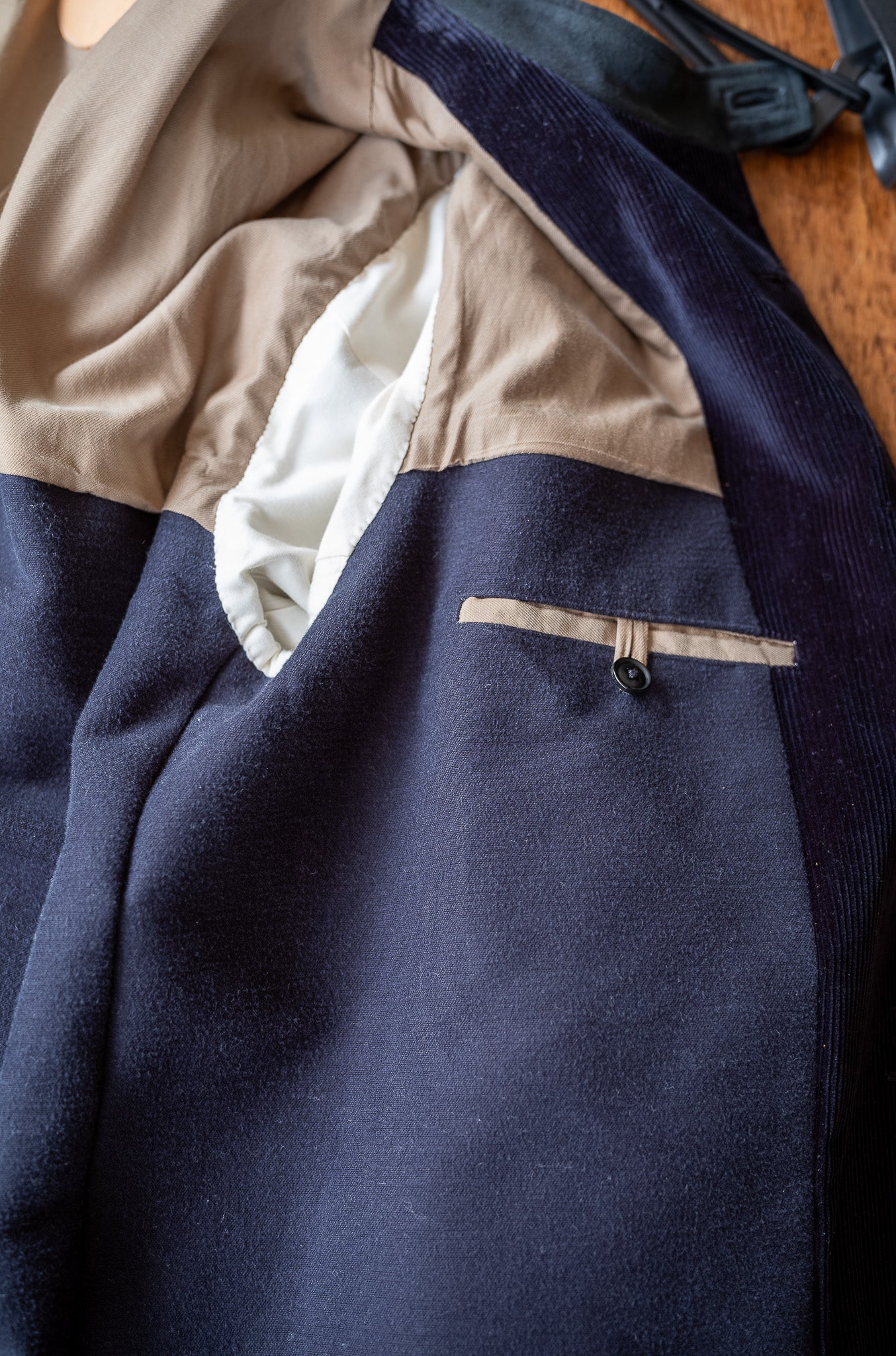 Corduroy Forestiere Jacket〔NAVY〕