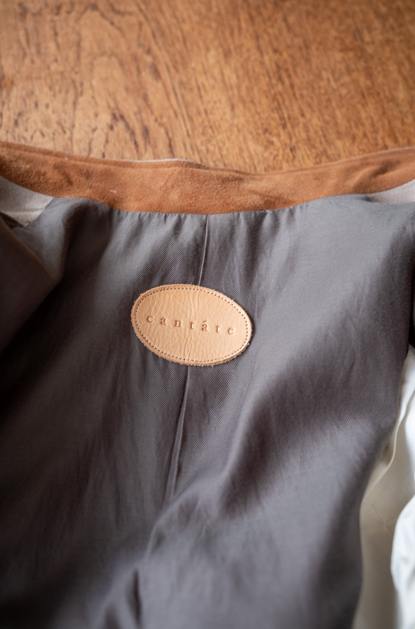 Silk Linen Forestiere Jacket〔MARON〕