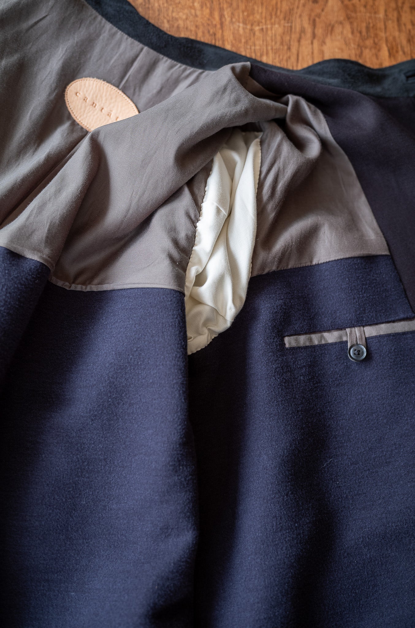Silk Linen Forestiere Jacket 〔NOIR〕