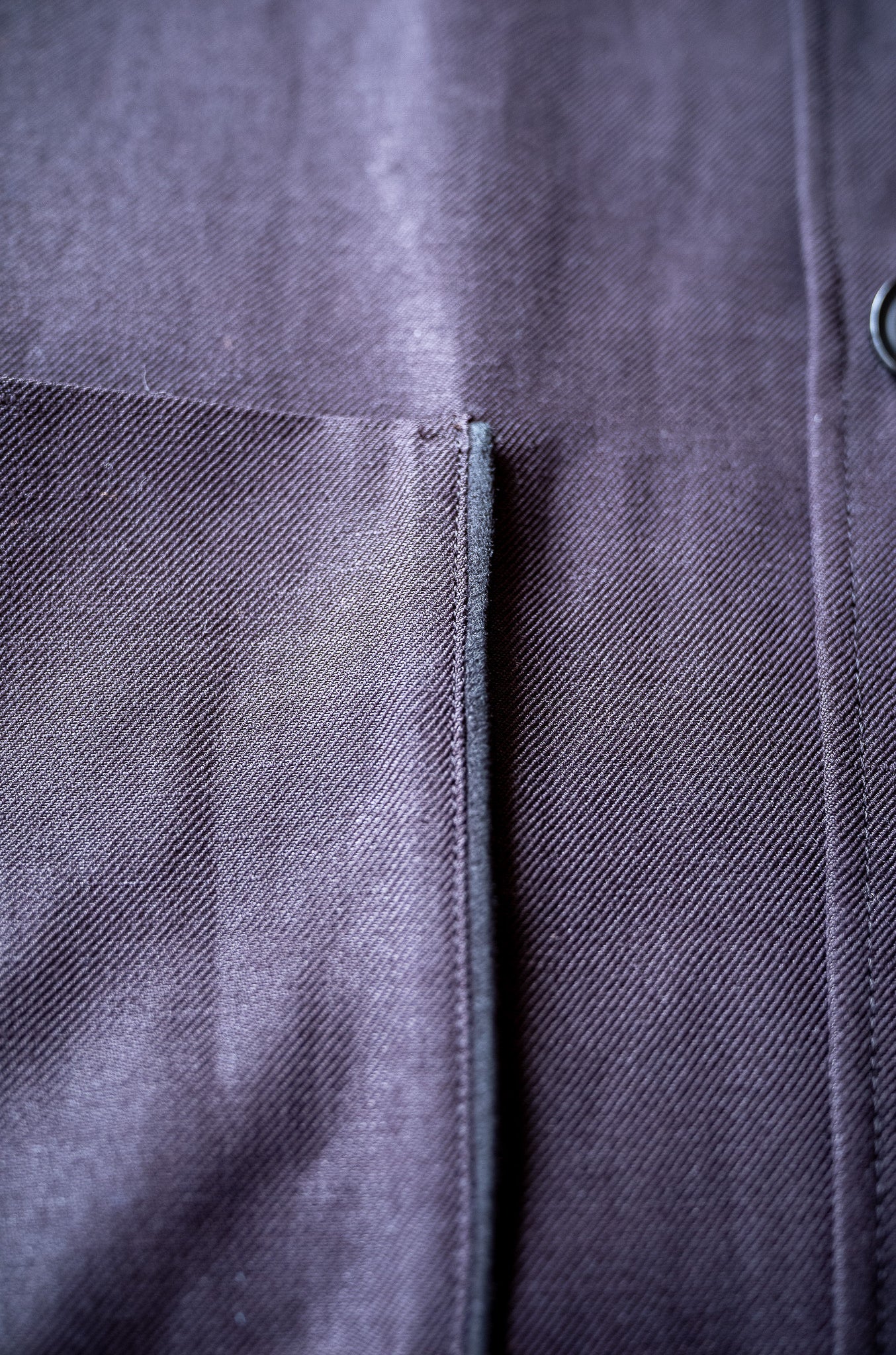 Silk Linen Forestiere Jacket 〔NOIR〕