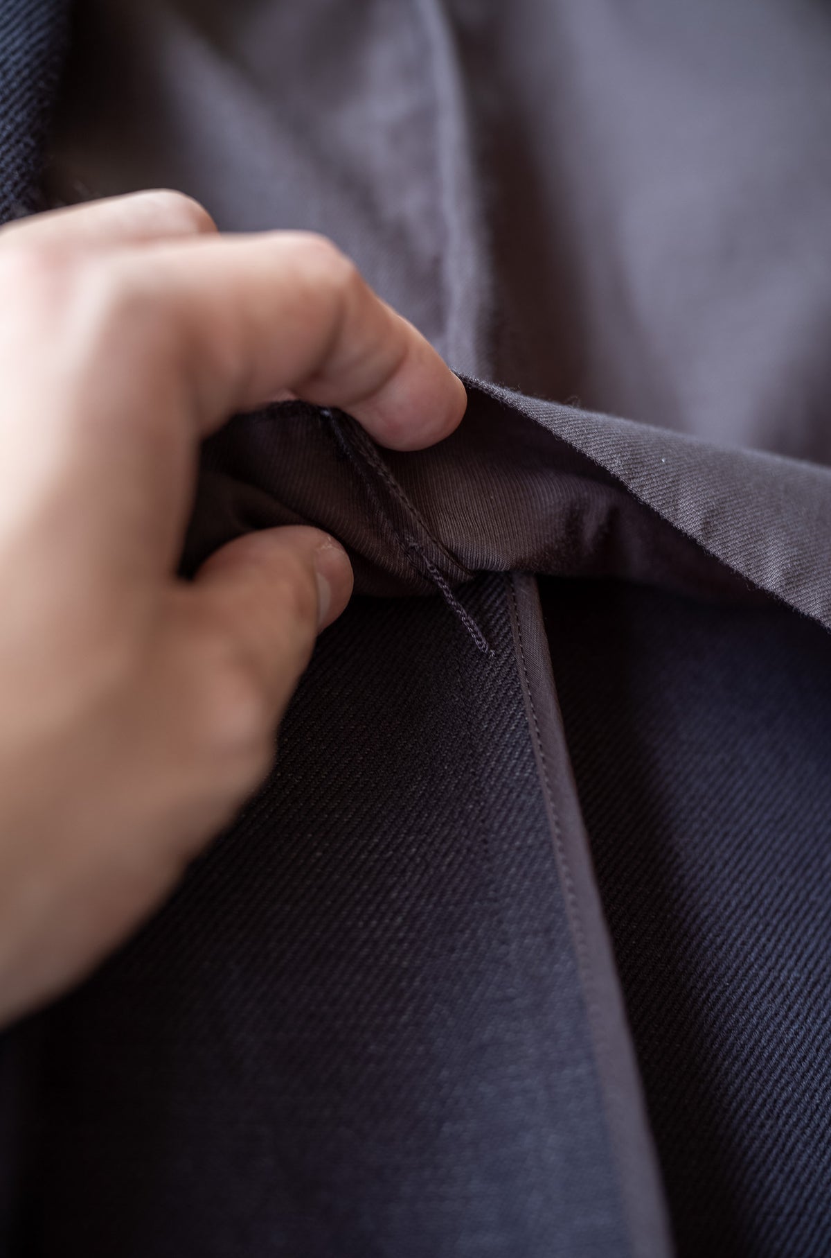 Double Cloth Directors Jacket 〈NOIR〉