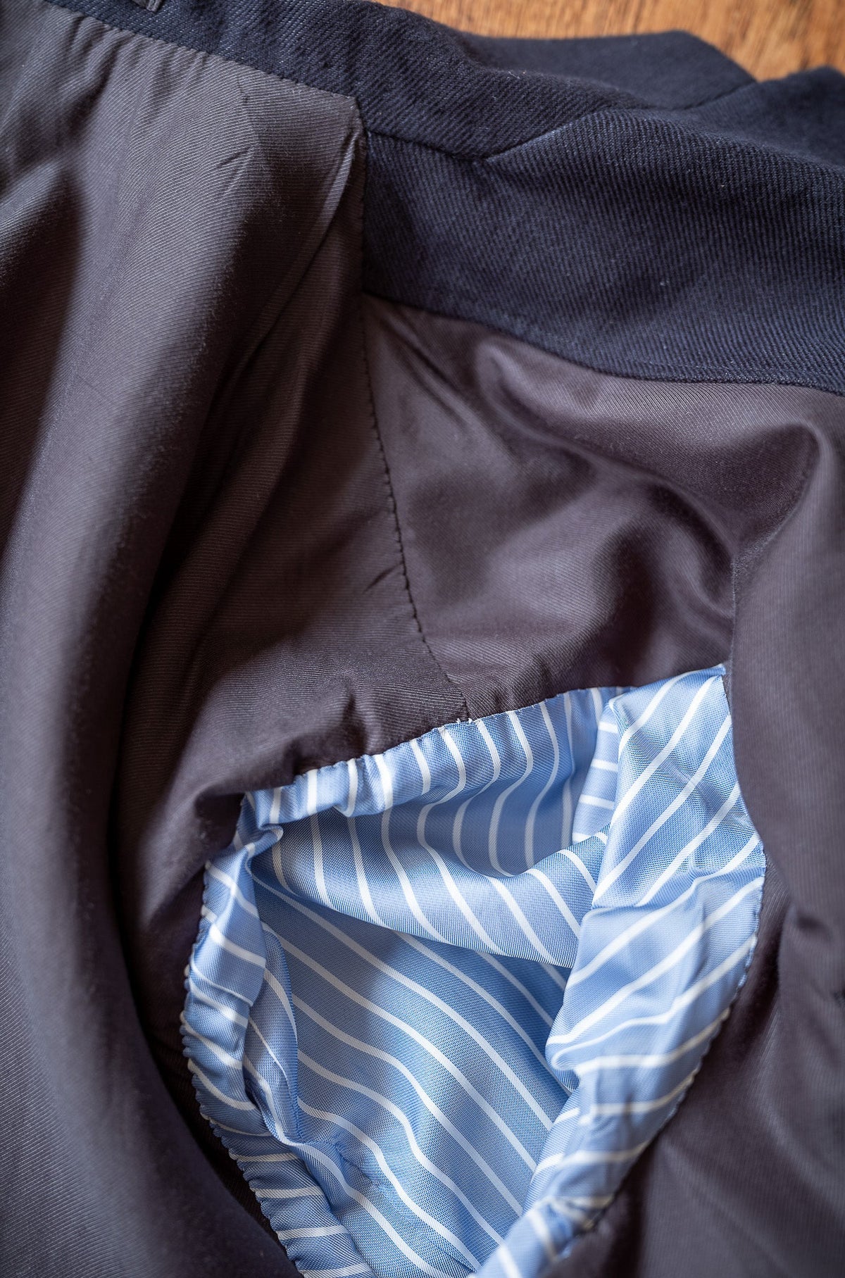 Double Cloth Directors Jacket 〈NOIR〉