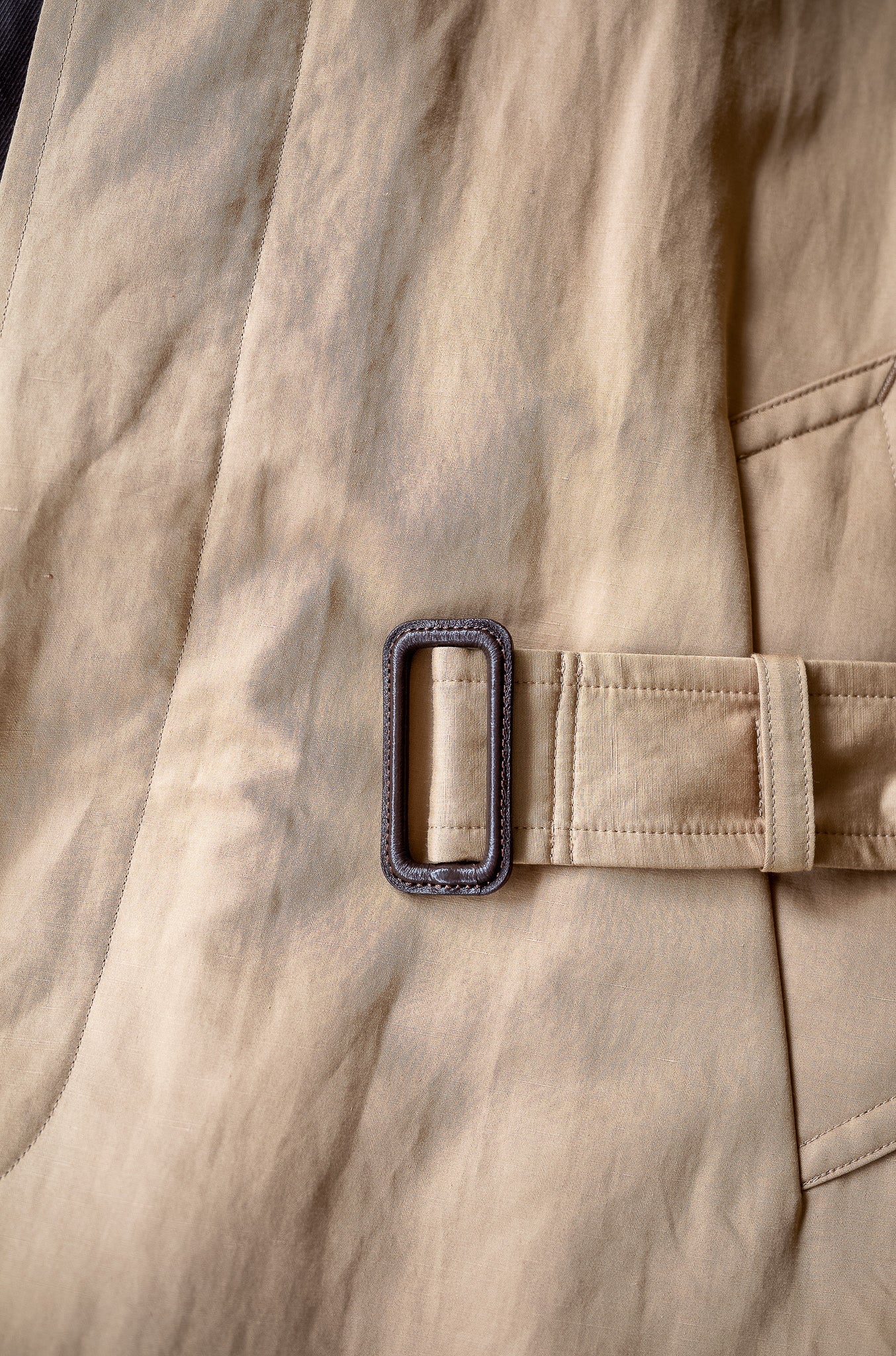 One-Piece Sleeve Balmacaan Coat〔MARON〕