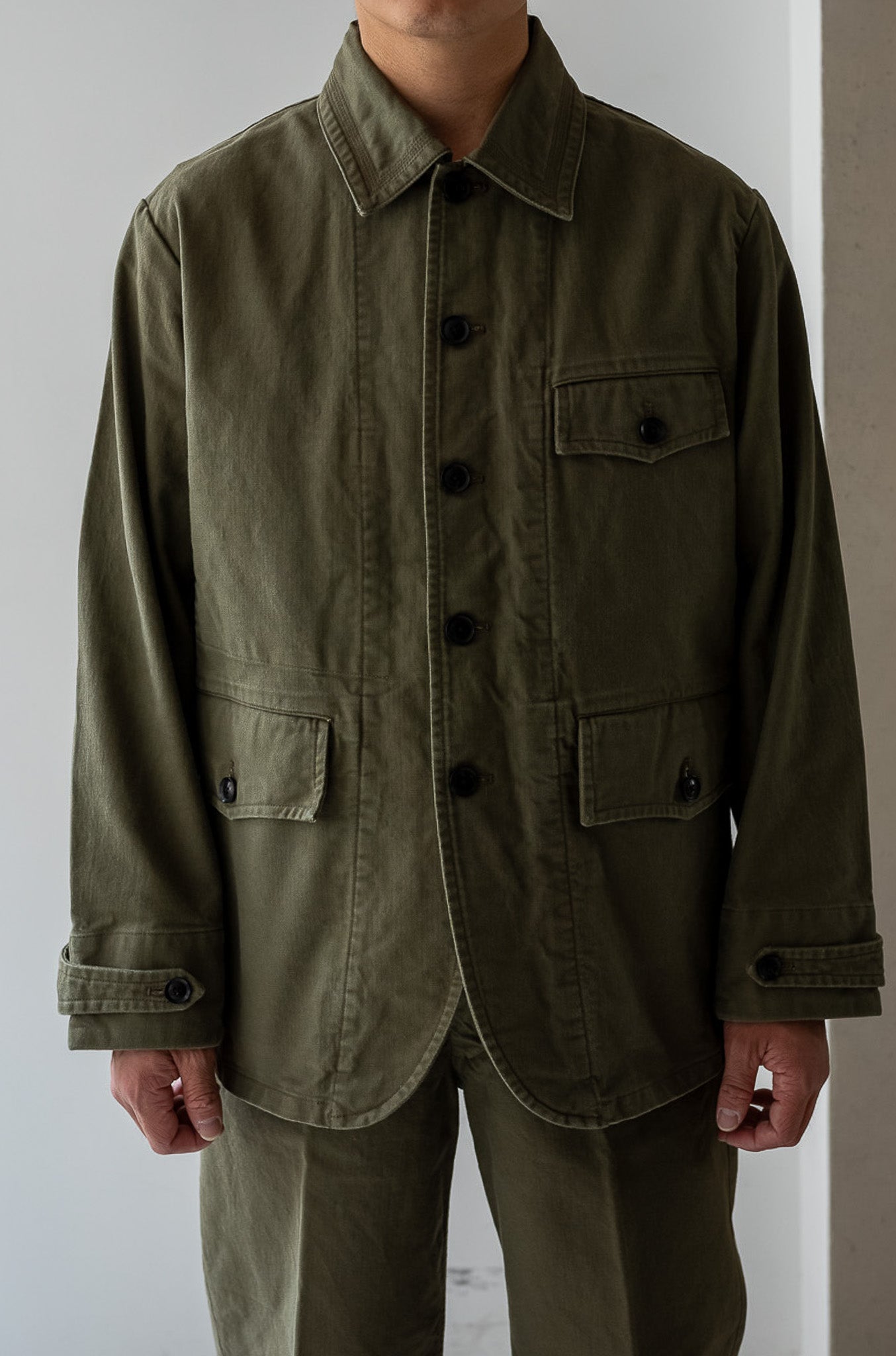 Whipcord Hunting Jacket 〔OLIVE DRAB〕