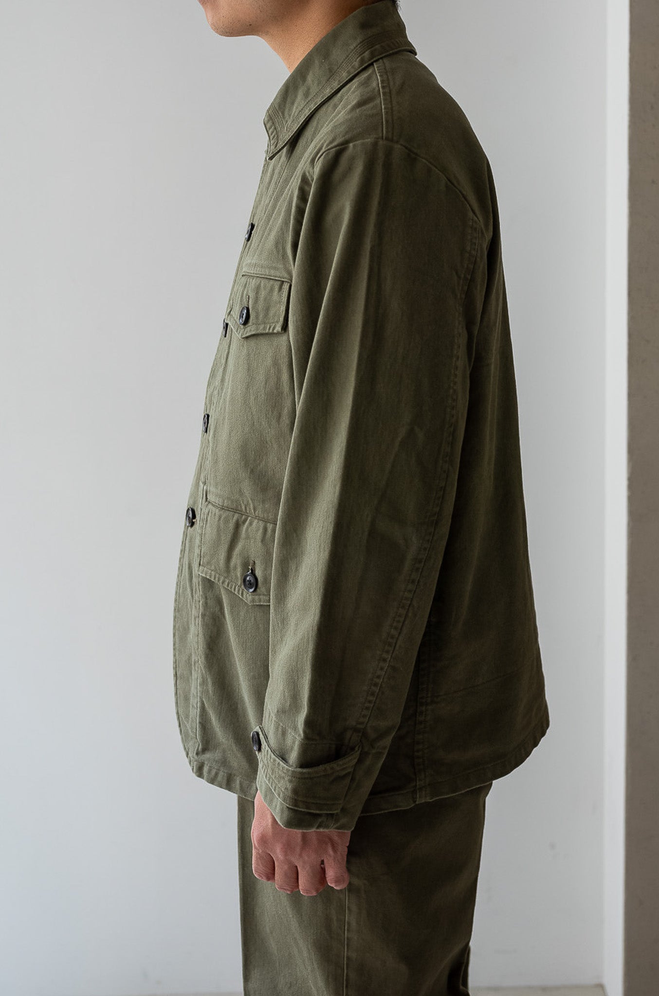 Whipcord Hunting Jacket 〔OLIVE DRAB〕