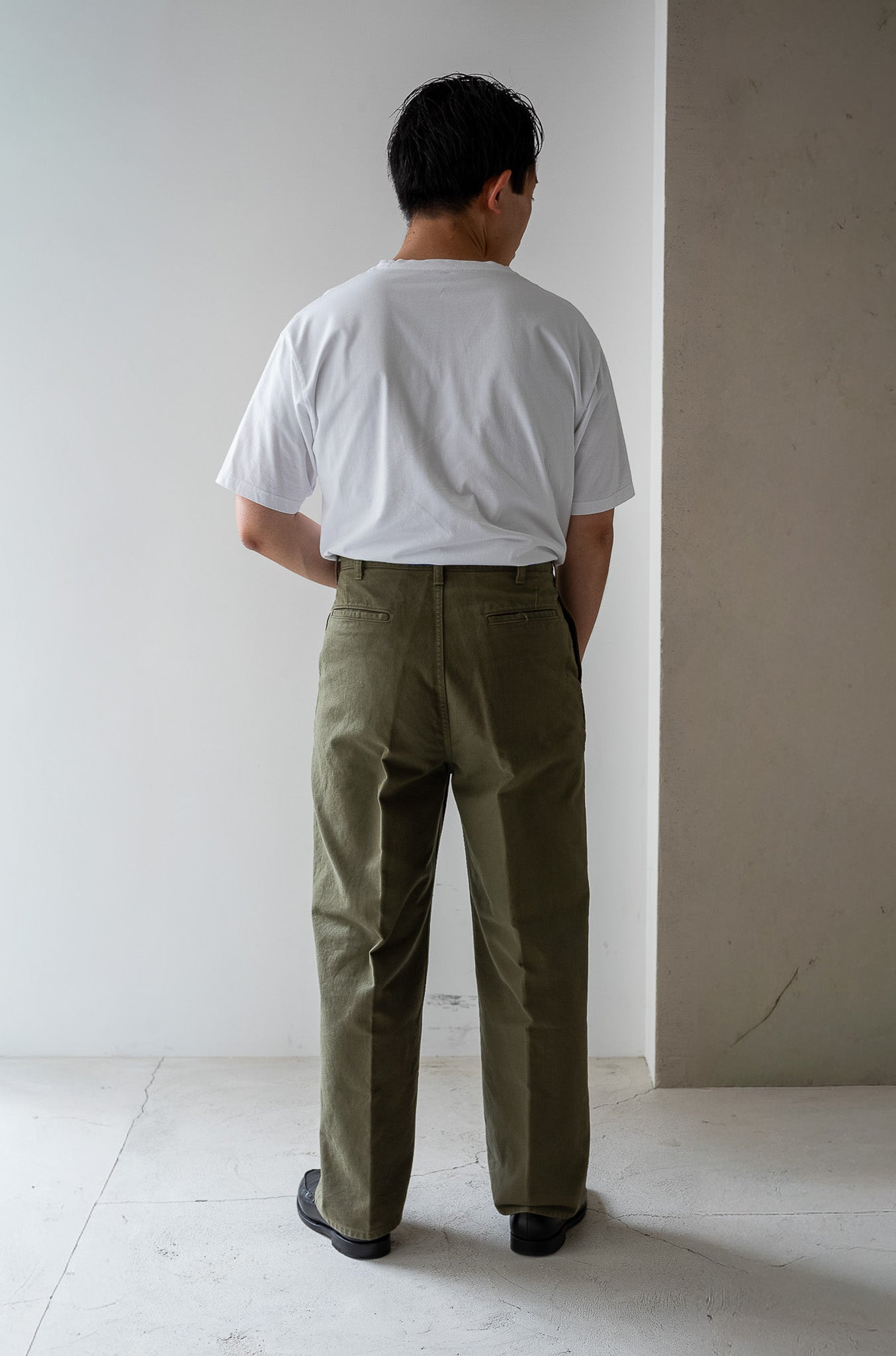パンツ Cantate Whipcord Chinos 32 Whipcord Chinos 〈OLIVE DRAB〉 – cliché