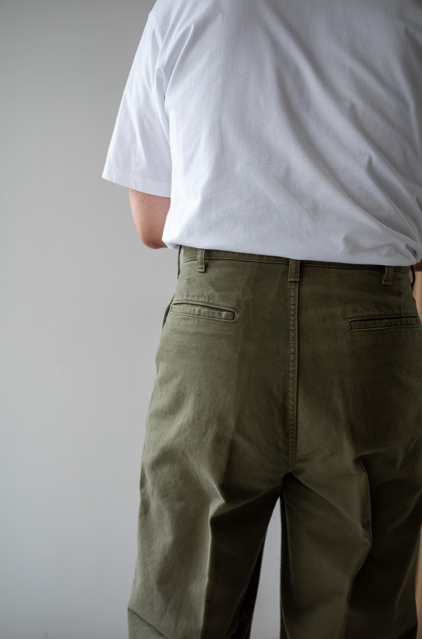 Whipcord Chinos 〔OLIVE DRAB〕 | cliché