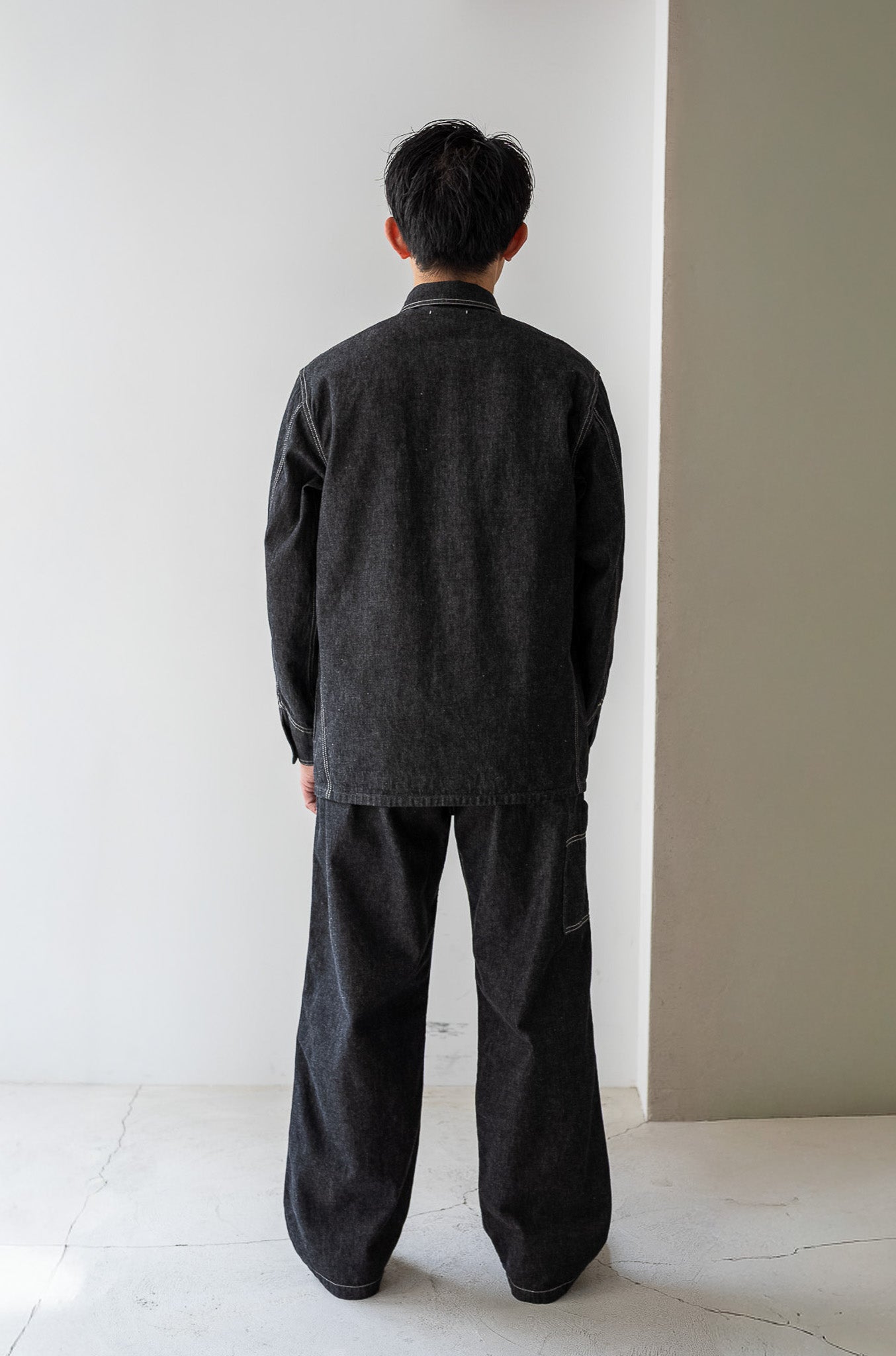 WW Ⅱ Coverall Jacket 〔BLACK〕