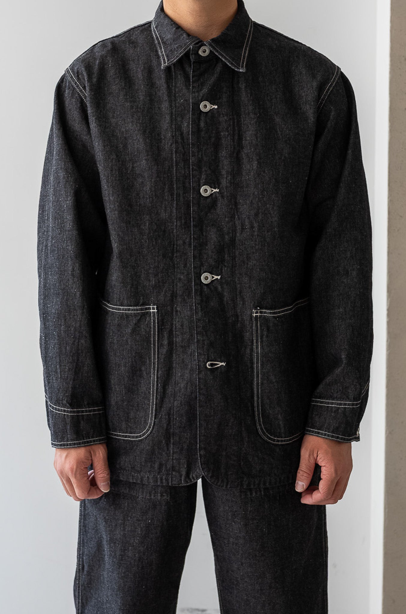 WW Ⅱ Coverall Jacket 〔BLACK〕