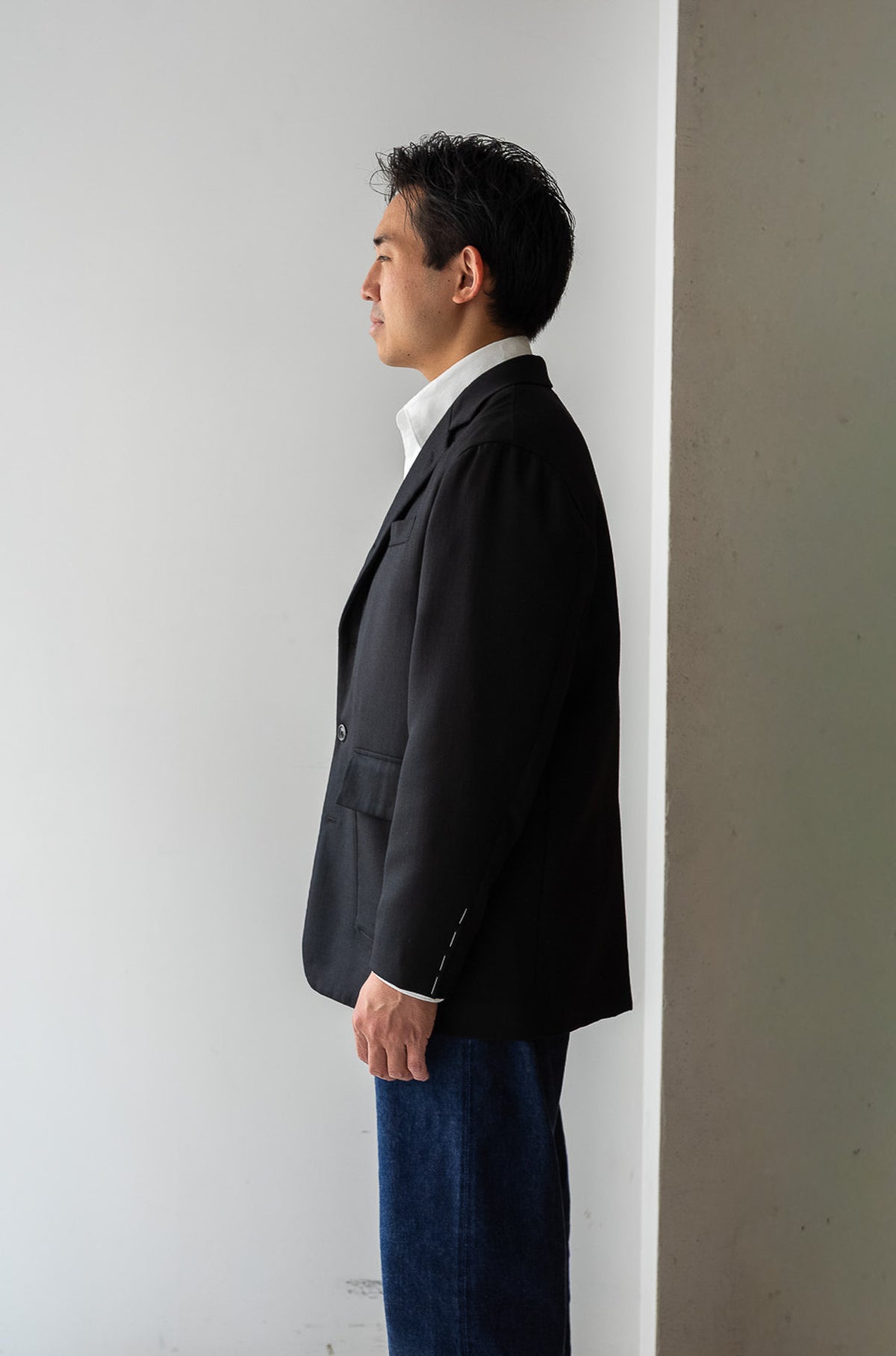 Double Cloth Directors Jacket 〈NOIR〉