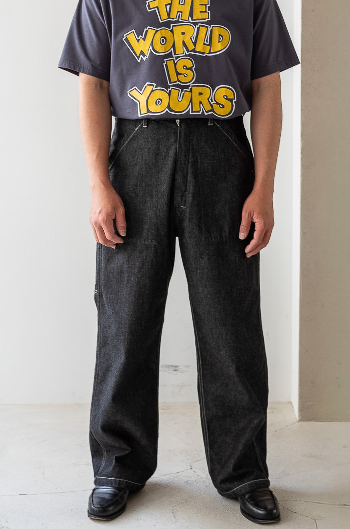 WW Ⅱ Work Trousers 〔BLACK〕